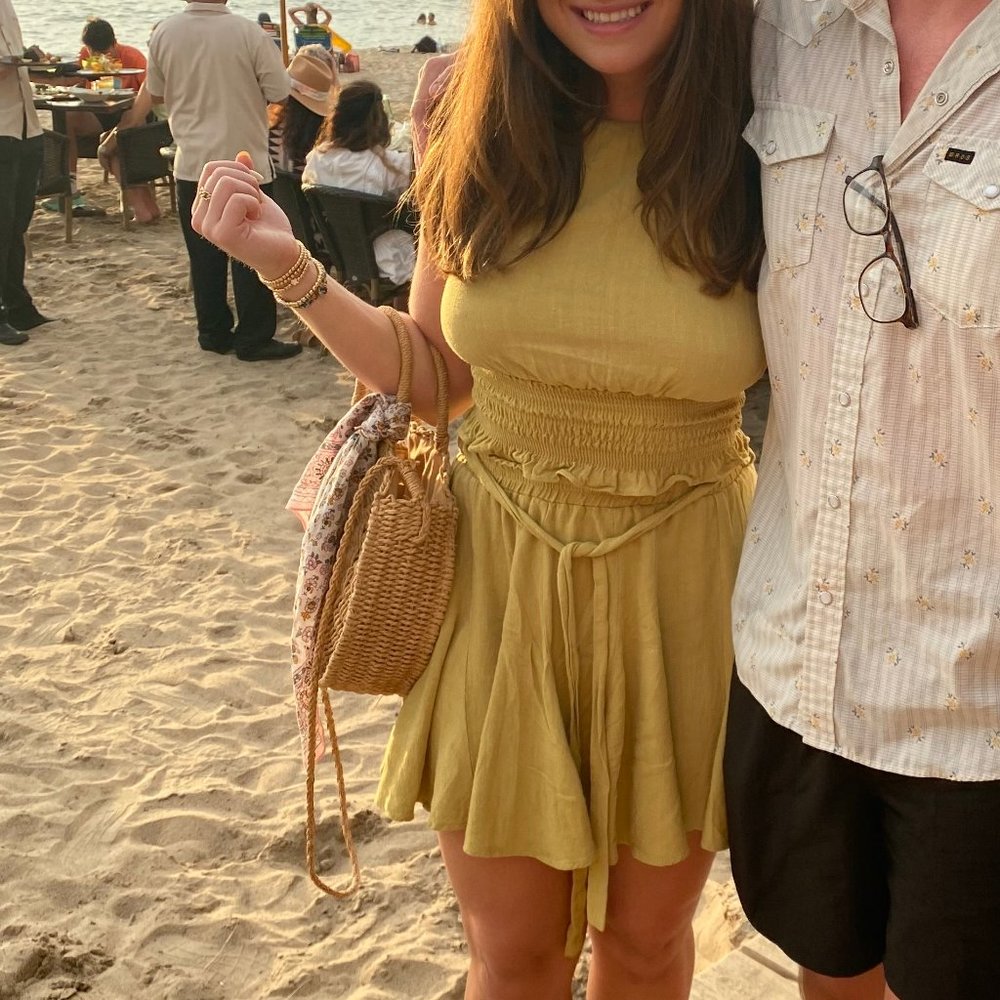 Light Green She + Sky Boutique Skirt Set